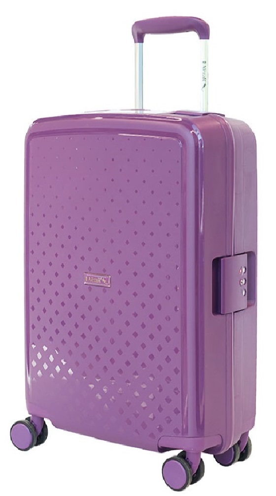 Alezar Premium matkalaukkusetti violetti (20" 24" 28")